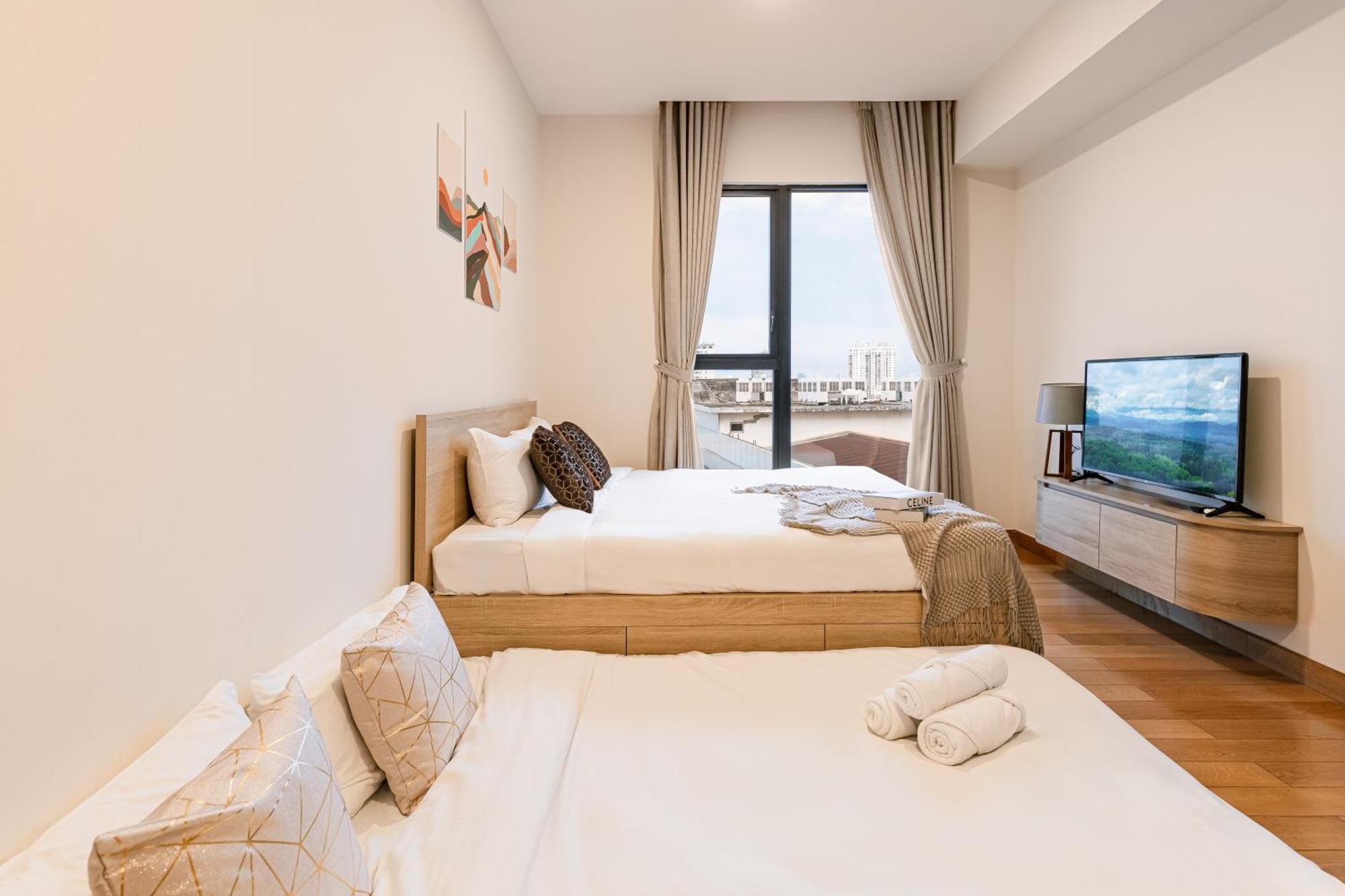 Exclusive 2-3 Bedroom Apartment In District 1 Free Pool Gym Sauna Ho-Chi-Minh-Stadt Exterior foto
